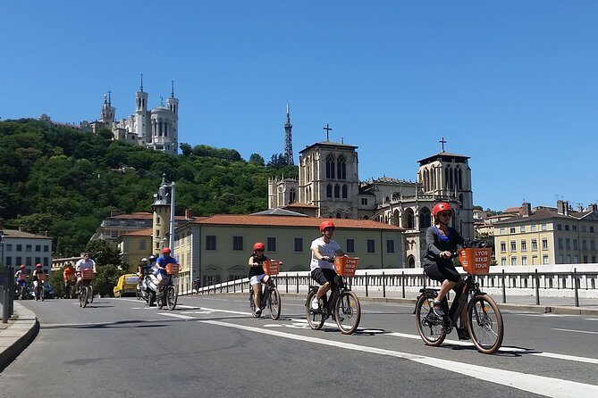 2h - Electric Bike Tour of Lyon with a Local Guide - Pedestrian squares and Lyon Cathedral: big icons without the long lines
