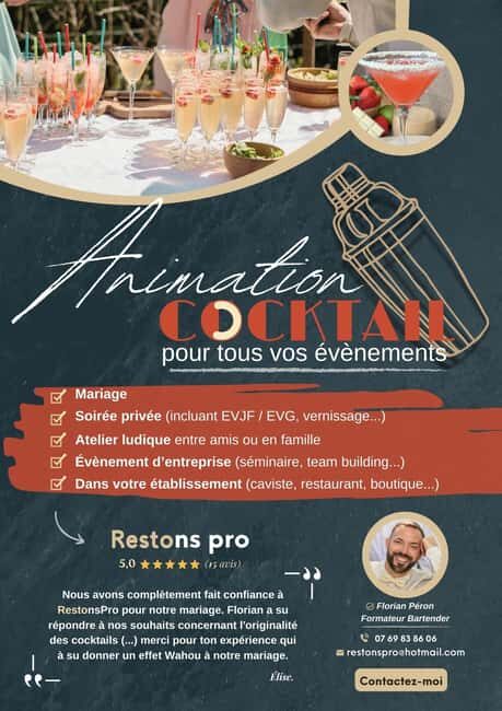 Lyon: Cocktails Chez Vous creation and tasting workshop - Should You Book This Home Mixology Workshop?