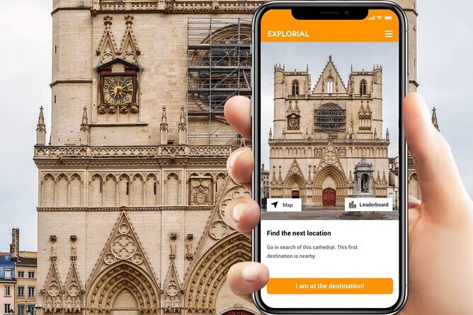 Lyon Scavenger Hunt and Sights Self-Guided Tour - How the Explorial-App gameplay works (and why it keeps you moving)