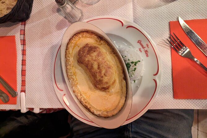 Lyon Sunset Food Tour – A Full Taste of France by Do Eat Better - Rue Saint-Jean Dessert Mission: The Praluline Pie